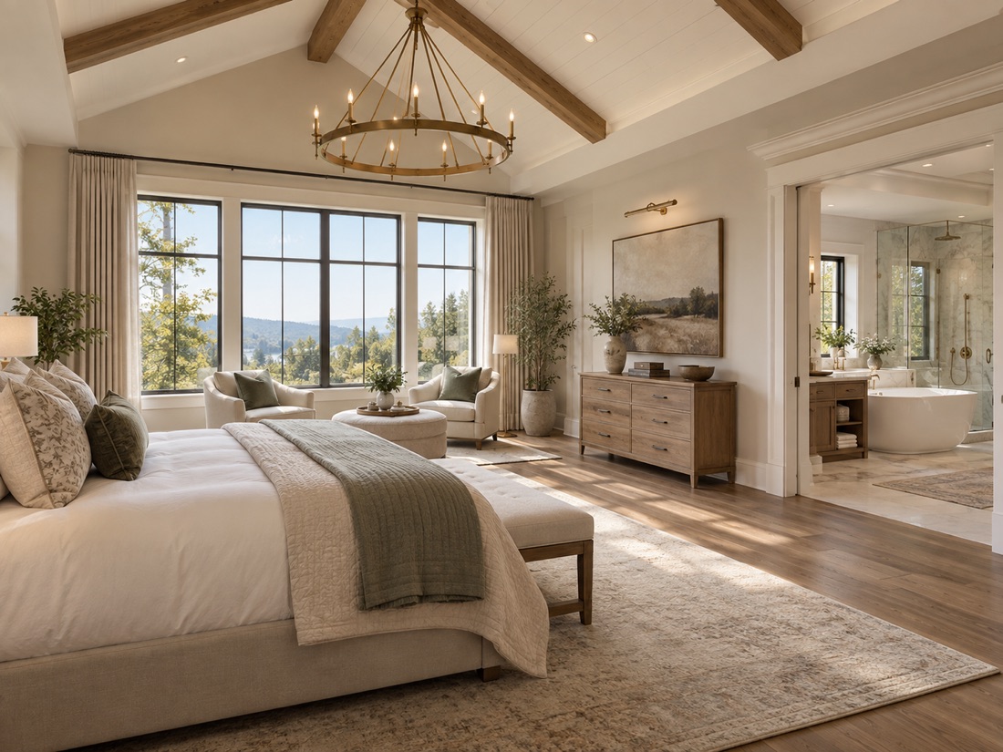 Primary suite addition by R.E. Horner Construction